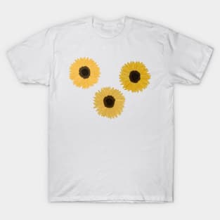 Three Sunflowers T-Shirt